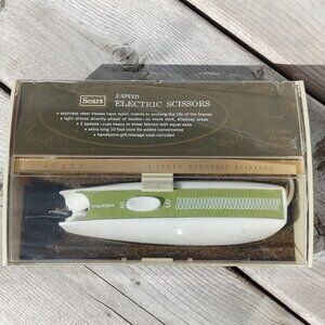 Vintage SEARS 2-Speed Electric Scissors
